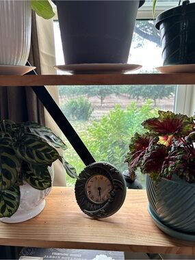 Vintage Decorative sun Moon Clock